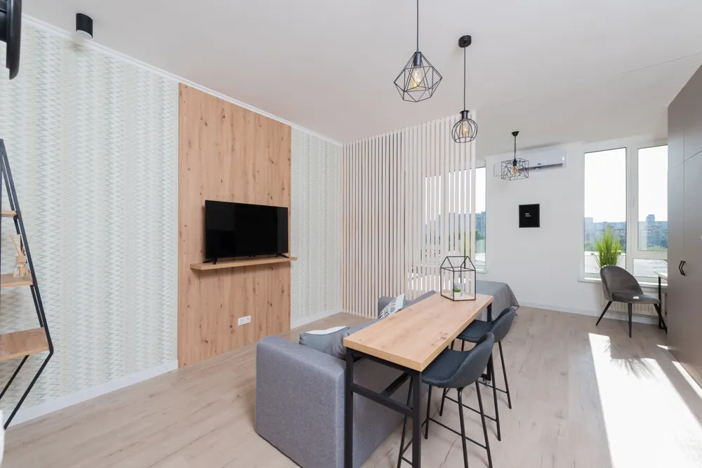 Exemple de logement rénové et meublé