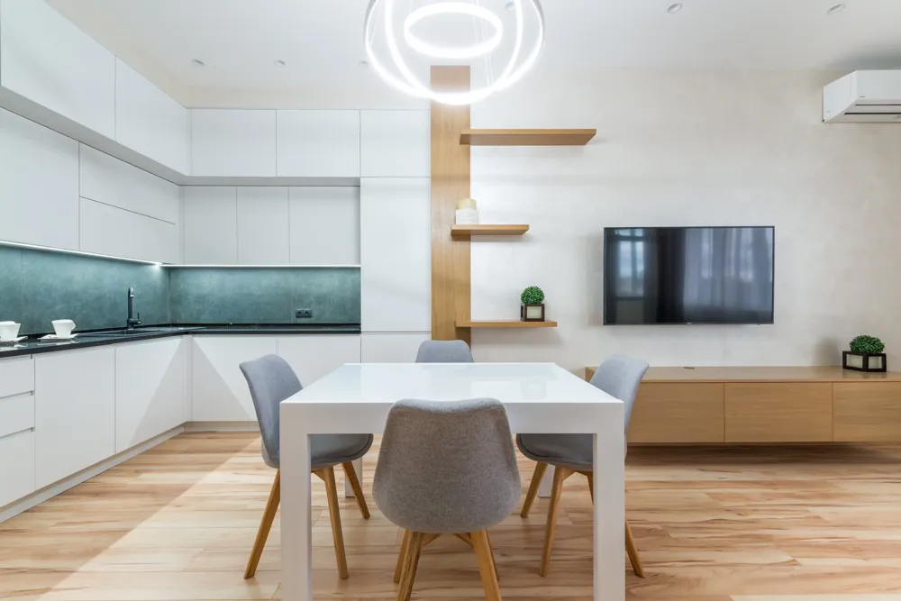 Exemple de logement rénové et meublé